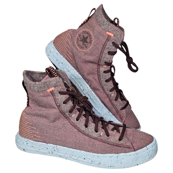 NWOT Converse Chuck Taylor All Star Crater 'Red' High Top (169416c) - Picture 2 of 8